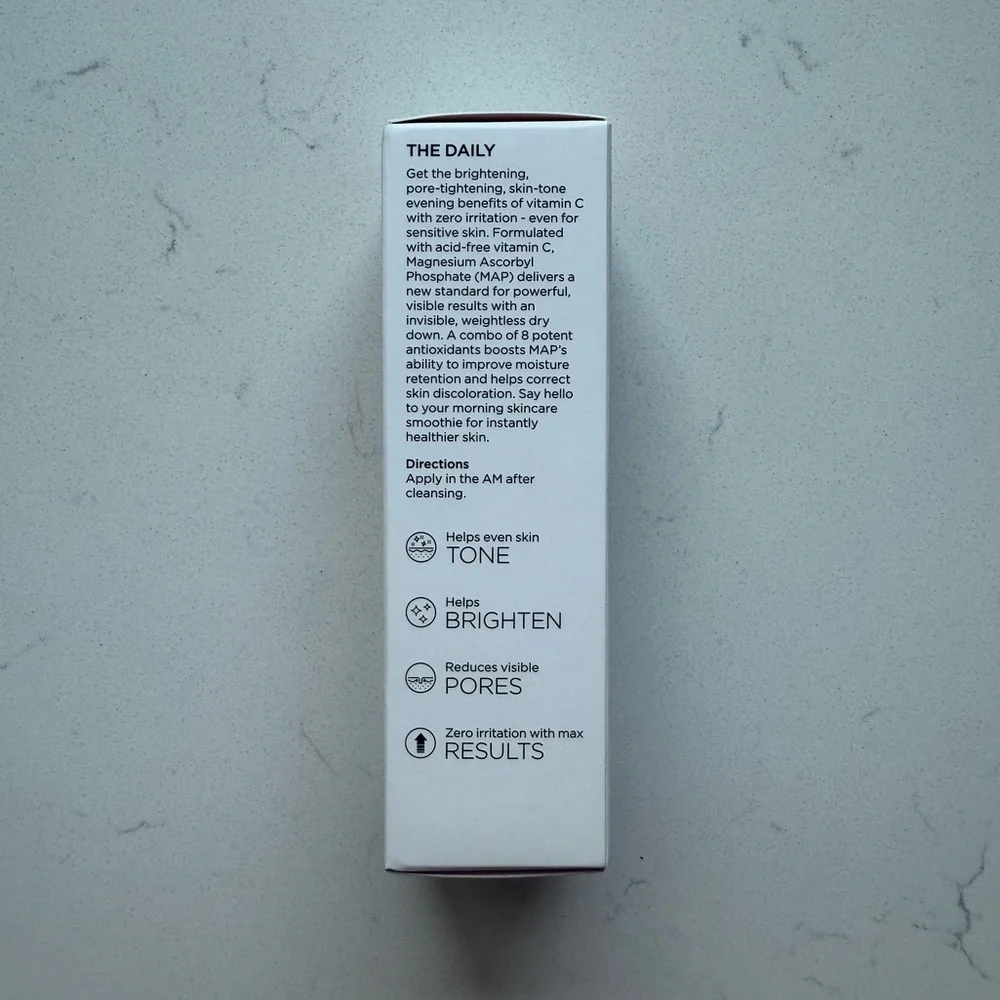 BeautyBio‎ The Daily - Acid-Free Vitamin C Brightening Serum - 1 fl oz/30 ml NWB
